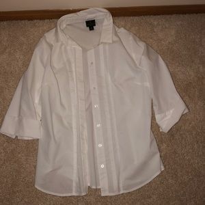White button down Blouse